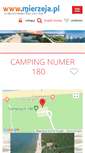 Mobile Screenshot of camp180.mierzeja.pl
