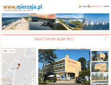 Tablet Screenshot of albatros.mierzeja.pl