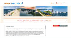 Desktop Screenshot of natura.mierzeja.pl