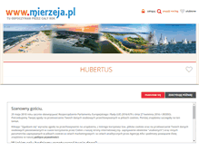 Tablet Screenshot of hubertus.mierzeja.pl