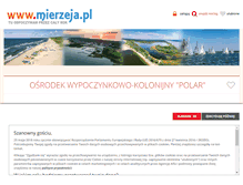 Tablet Screenshot of polar.mierzeja.pl
