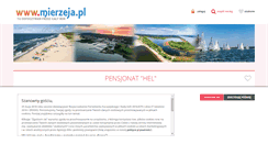 Desktop Screenshot of hel.mierzeja.pl