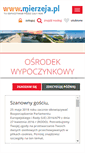 Mobile Screenshot of owamber.mierzeja.pl