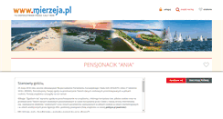 Desktop Screenshot of pensjonacikania.mierzeja.pl