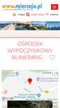 Mobile Screenshot of bumerang.mierzeja.pl