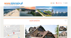 Desktop Screenshot of aleksandra.mierzeja.pl