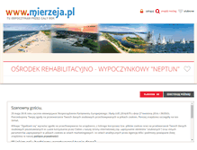 Tablet Screenshot of owneptun.mierzeja.pl