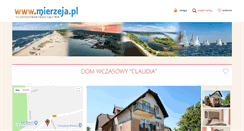 Desktop Screenshot of claudia.mierzeja.pl