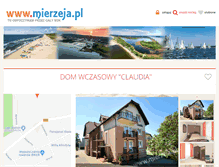 Tablet Screenshot of claudia.mierzeja.pl