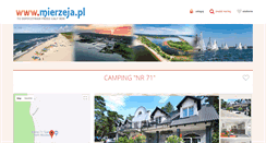 Desktop Screenshot of camp71.mierzeja.pl