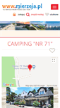 Mobile Screenshot of camp71.mierzeja.pl