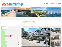 Tablet Screenshot of camp71.mierzeja.pl