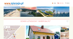 Desktop Screenshot of amberbaltic.mierzeja.pl