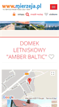 Mobile Screenshot of amberbaltic.mierzeja.pl