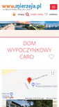 Mobile Screenshot of caro.mierzeja.pl