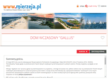 Tablet Screenshot of gallus.mierzeja.pl